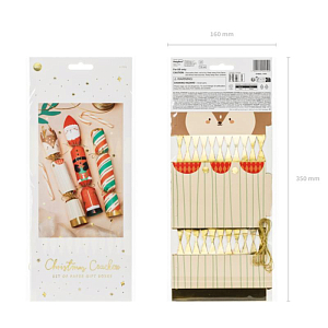 Коробочки Party Deco "Рождество", в виде конфет, 3 шт